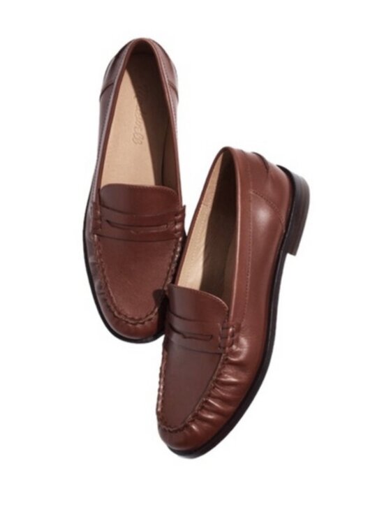 Madewell Shoes - Madewell NYE Penny Loafers Apple Butter Brown Size 7 NEW IN BOX